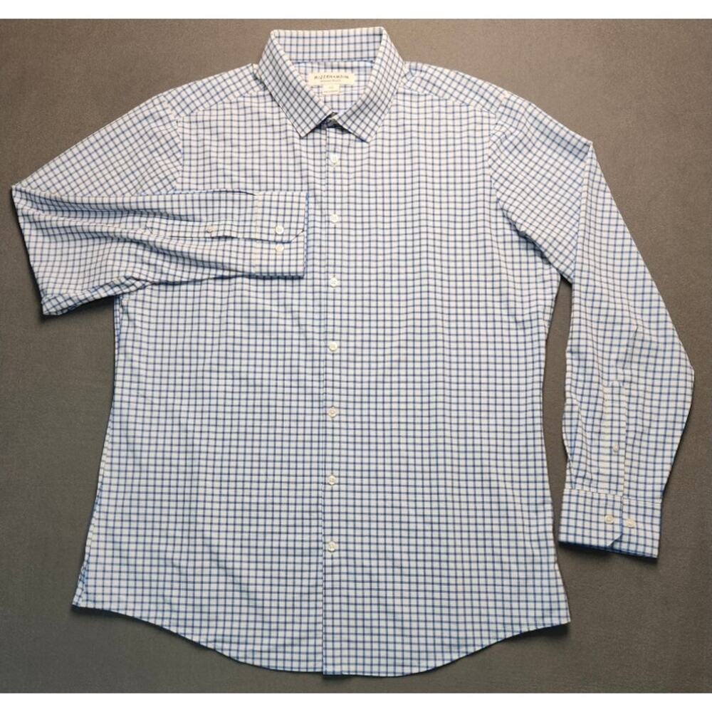 2-Mizzen Main Button Up Shirts XXL Trim Fit Performance Stretch - Picture 4 of 6